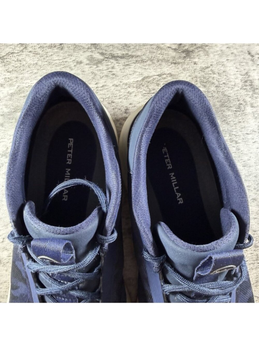 Peter Millar Camberfly Mens Shoes Blue Athletic Sneakers MA23EF30 US 11.5 - Picture 9 of 10